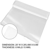 Greenhouse Film - Polyethylene Film - 20x28 ft