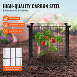 5 Pack Plant Protector from Animals, 390 mm x 390 mm Chicken Wire Plant Protector, Plant Cages for Outdoor Plants, Flowers & Vegetables, Keeps Bunny Chicken Squirrels Out, 20pcs Metal Mesh