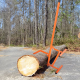 Timberjack, 46.5 in, Heavy Duty Steel Log Lifter, Log Roller with Adjustable Cant Hook, Logging Tools Log Jack for Logs Ups to 15" Dia, Timber Jack for Rolling Cutting Lifting Logs
