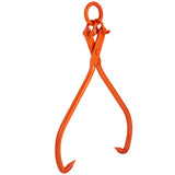 VEVOR Log Skidding Tongs, 81.3cm 2 Claw Log Lifting Tongs, Heavy Duty Steel Lumber Skidding Tongs, 700 kg Loading Capacity, Log Lifting, Handling, Dragging & Carrying Tool