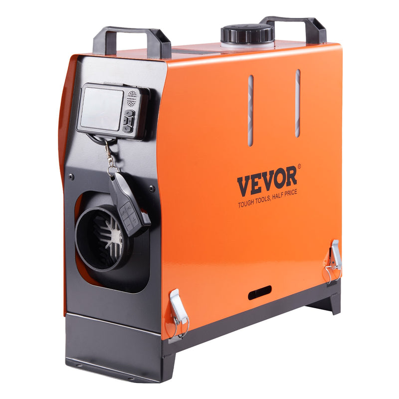 VEVOR 8 KW Diesel Air Heater, Bluetooth App Control All-on-one Diesel Heater with Automatic Altitude Adjustment, Remote Control and LCD, Portable Parking Heater for Home RV Trailer Camper Van Boat