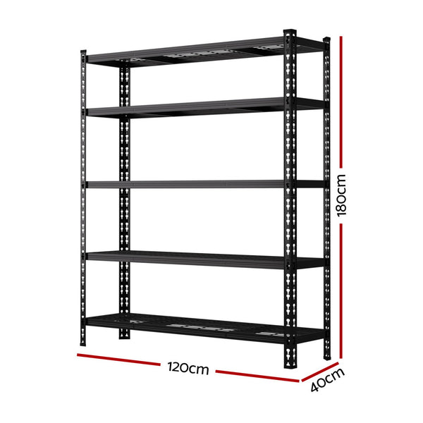 5 x 1.8M Giantz Garage Shelving Warehouse Rack