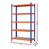 5 x 1.8M Garage Shelving Warehouse Rack | Giantz