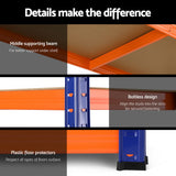 5 x 1.8M Garage Shelving Warehouse Rack | Giantz