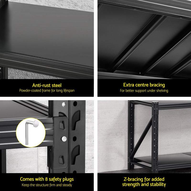 Giantz 1.5Mx0.9M Warehouse Shelving Garage Rack