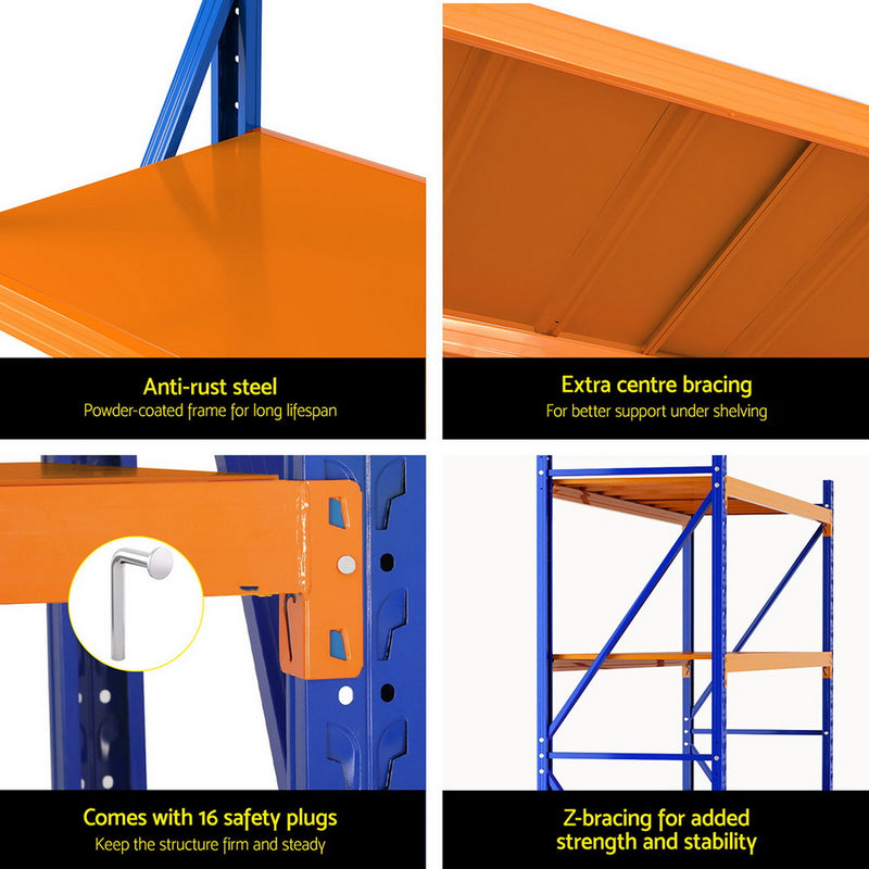 Garage Rack | 2Mx1.8M | Warehouse Shelving | Giantz
