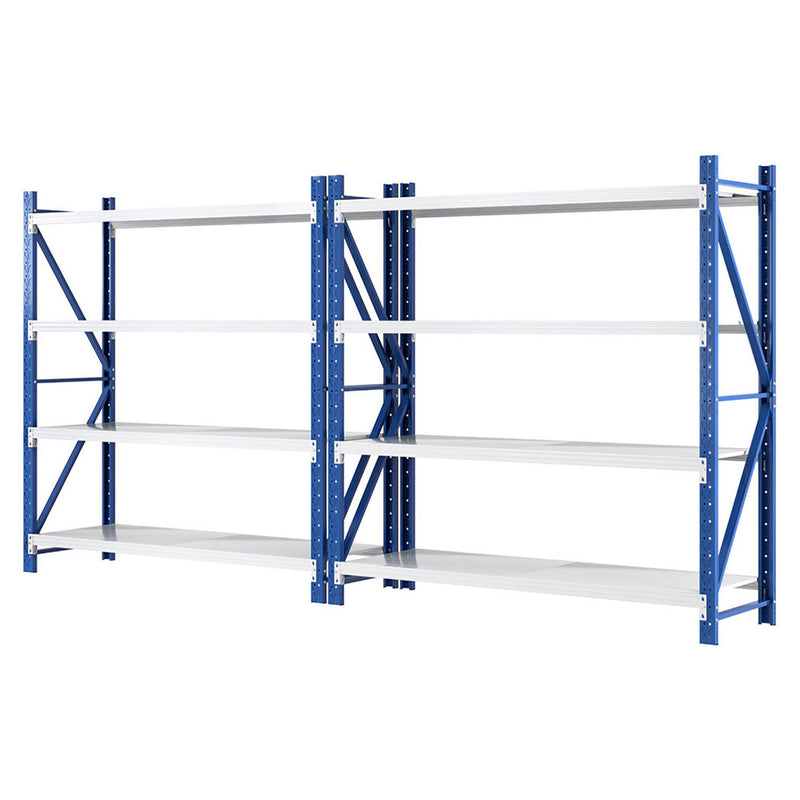 4Mx2M Garage Shelving Warehouse Rack | Giantz | Blue