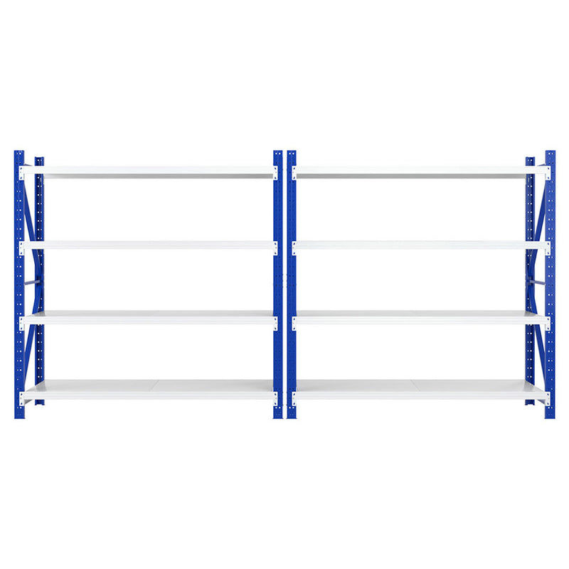 4Mx2M Garage Shelving Warehouse Rack | Giantz | Blue