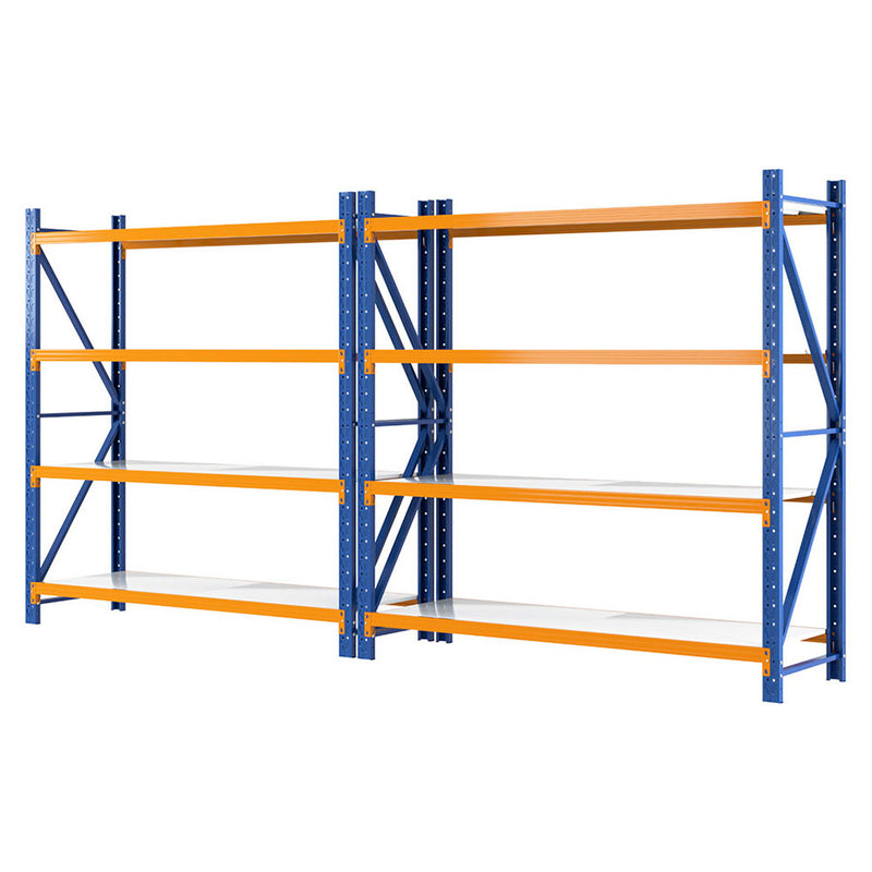 4Mx2M Garage Shelving Warehouse Rack | Giantz | Orange