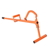 Adjustable iron claw hook biting into log bark on a 15 inch capacity log jack