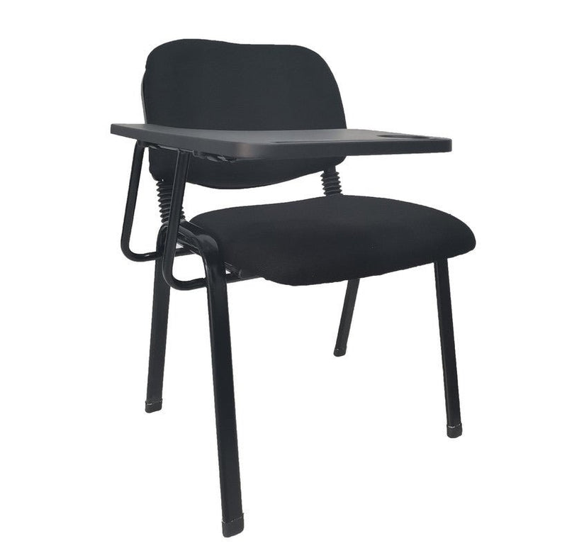Baby & Kids > Kid's Furniture > Kid's Desks - NNECN Lecture Chair with Table Top for Classroom Lecture Training Conference (Set of 6 - Black) - Garden Yard