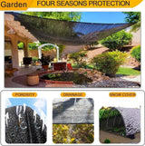 Reinforced black shade net attached to outdoor balcony railing as a wind and privacy screen