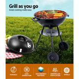 Grillz BBQ Grill Portable Charcoal Smoker