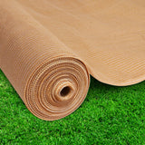 Heavy duty 1.83m x 50m sandstone beige 70 percent shade cloth roll for garden protection