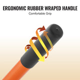 Rubber grip handle on heavy duty cant hook tool