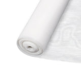 Close up of 50m bulk roll of 1.83m standard height 50 percent white UV-stabilised HDPE knitted shade cloth fabric