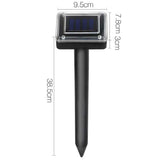 dimensions of solar powered snake repeller