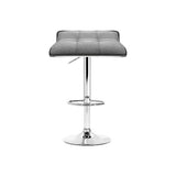 Furniture > Bar Stools & Chairs > Table & Bar Stools - Artiss 4x Bar Stools Linen Padded Gas Lift - Garden Yard