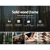 Furniture > Bedroom > Beds & Bed Frames - Artiss Bed Frame Queen Size with 4 Drawers Charcoal AVIO - Garden Yard