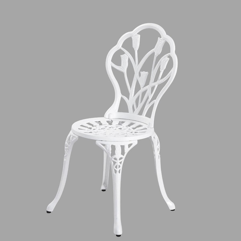 Furniture > Dining > Kitchen & Dining Chairs - 2 Seater Dominique Cast Aluminium Bistro Set - Garden Yard