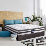 Furniture > Mattresses > Double Mattress - Giselle Bedding 21cm Mattress Pillow Top Double - Garden Yard