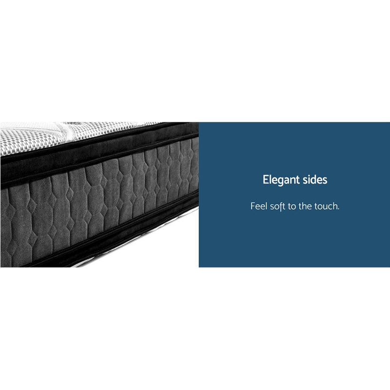 Furniture > Mattresses > King Single Mattress - Giselle Bedding 36cm Mattress Cool Gel Memory Foam King Single - Garden Yard