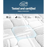 Furniture > Mattresses > King Single Mattress - Giselle Bedding 36cm Mattress Cool Gel Memory Foam King Single - Garden Yard