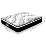 Furniture > Mattresses > King Size Mattress - Giselle Bedding 32cm Mattress Euro Top King - Garden Yard