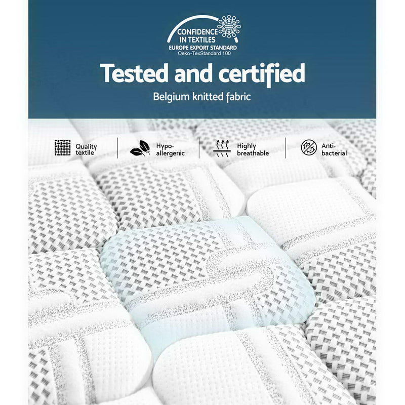 Furniture > Mattresses > King Size Mattress - Giselle Bedding 36cm Mattress Cool Gel Memory Foam King - Garden Yard