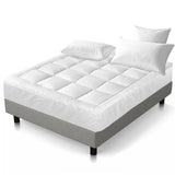 Furniture > Mattresses > Mattress Toppers - Giselle Bedding Mattress Topper Pillowtop Bamboo King - Garden Yard