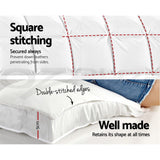 Furniture > Mattresses > Mattress Toppers - Giselle Bedding Mattress Topper Pillowtop Bamboo King - Garden Yard