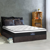 Furniture > Mattresses > Queen Mattress - Giselle Bedding 21cm Mattress Euro Top Queen - Garden Yard