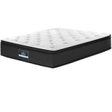 Furniture > Mattresses > Queen Mattress - Giselle Bedding 34cm Mattress Euro Top Queen - Garden Yard