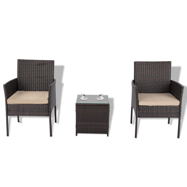 Furniture > Outdoor - Dreamo Delightful 3 Piece Bistro Set - Garden Yard