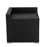 Furniture > Outdoor - Modular Outdoor Lounge Set - 9pcs Sofa, Armchairs and Coffee Table - Garden Yard