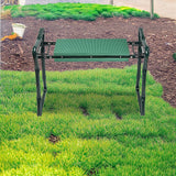  - Garden Seat Folding Kneeler Bench Kneeling Soft Eva Pad - Garden Yard