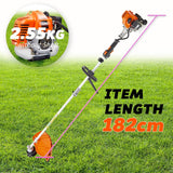  - Garden Whipper Snipper Brush Cutter 26cc + 4 Blades - Garden Yard