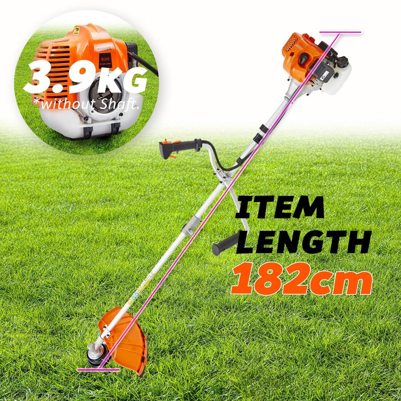  - Garden Whipper Snipper Brush Cutter 43cc + 4 Blades - Garden Yard