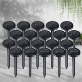  - Gardeon Solar Powered Ultrasonic Snake Repeller | 20 Pieces - Garden Yard