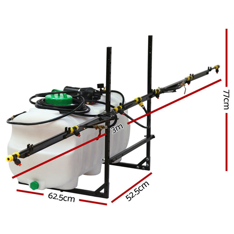  - Giantz Weed Sprayer 100L 3M Boom Garden Spray - Garden Yard