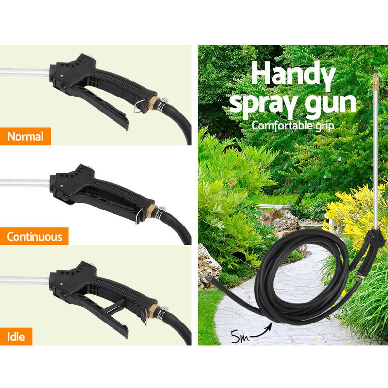  - Giantz Weed Sprayer 60L 1.5M Fixed Boom Garden Spray - Garden Yard