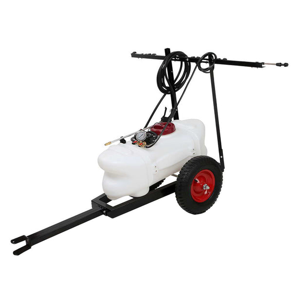  - Giantz Weed Sprayer 60L Trailer 1.5M Boom Garden Spray - Garden Yard