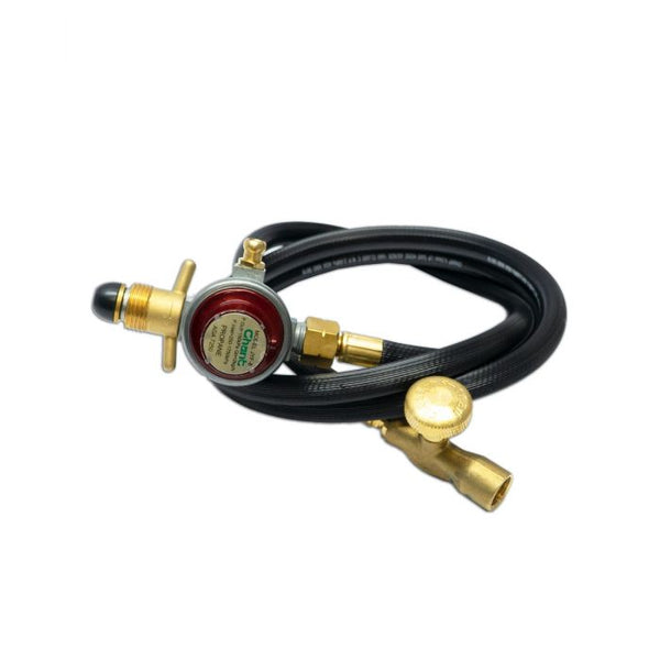  - High - Pressure LPG Gas Regulator Only (with 2 meter hose) - Garden Yard