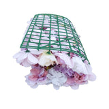 Home & Garden > Artificial Plants > Artifical Flowers & Plants - Artificial Flower Wall Backdrop Panel 40cm X 60cm Mixed Pink & White Flowers - Garden Yard