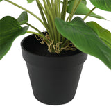 Home & Garden > Artificial Plants > Artifical Flowers & Plants - Artificial Flowering White & Pink Peace Lily / Calla Lily Plant 50cm - Garden Yard