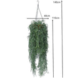 Home & Garden > Artificial Plants > Artifical Flowers & Plants - English Hanging Basket 110 cm - Garden Yard