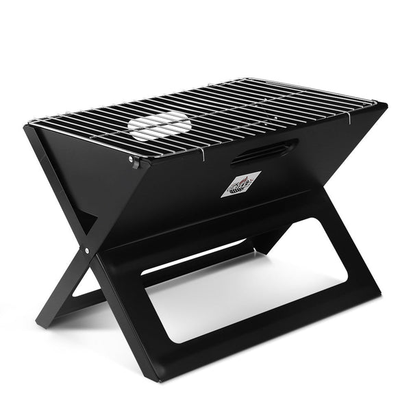 Home & Garden > Firepits - Grillz BBQ Grill Charcoal Smoker Foldable - Garden Yard