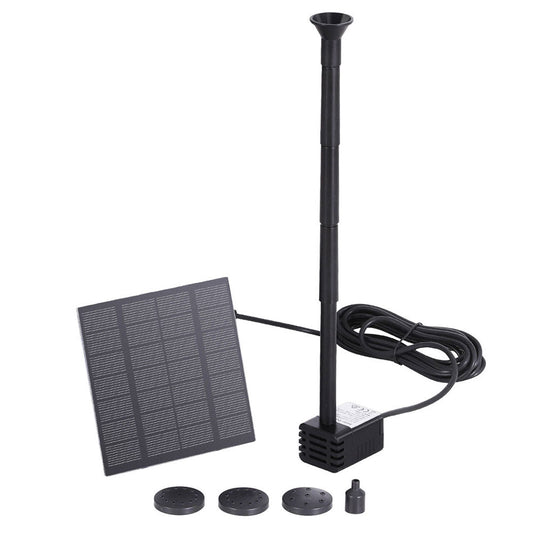 Home & Garden > Fountains > Fountain & Ponds Accessories - Gardeon Solar Pond Pump Submersible Water Fountain Kit 2.6FT - Garden Yard