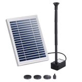 Home & Garden > Fountains > Fountain & Ponds Accessories - Gardeon Solar Pond Pump Submersible Water Fountain Kit 4.4FT - Garden Yard
