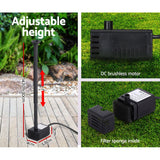 Home & Garden > Fountains > Fountain & Ponds Accessories - Gardeon Solar Pond Pump Submersible Water Fountain Kit 4.4FT - Garden Yard
